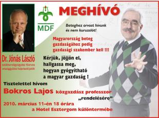Bokros Lajos Esztergomban