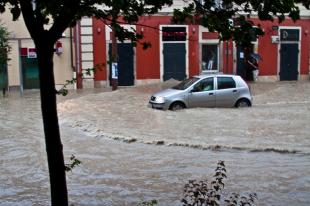 Parkolás a vízben!