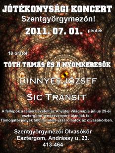 Jótékonysági koncert az olvasókörben