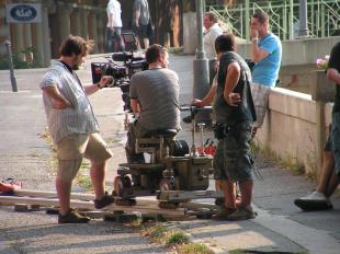 Turiszt - filmforgatás Esztergomban