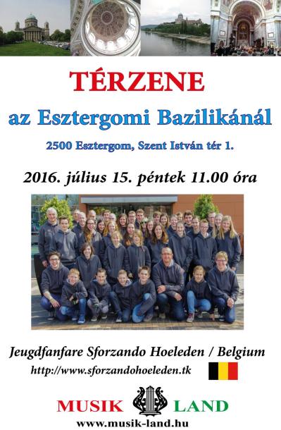 Térzene az Esztergomi Bazilikánál