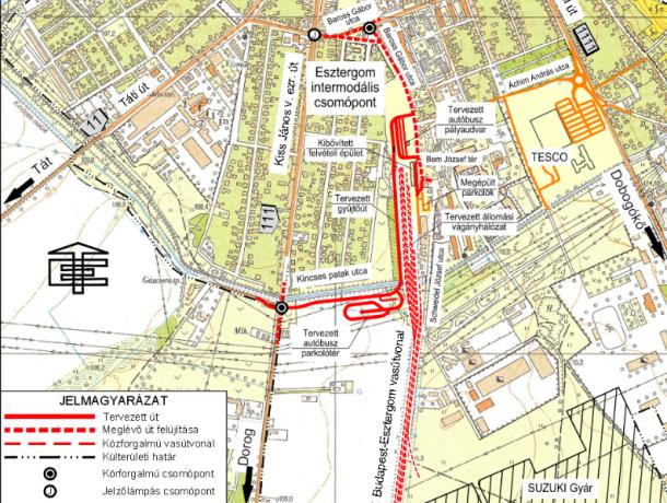 esztergom autóbusz állomás térkép 2018 júniusára készül el az új esztergomi buszpályaudvar. A déli  esztergom autóbusz állomás térkép