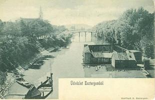 Korányi uszoda Esztergom, Kis-Duna part.
