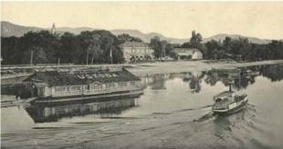 Kósik Ferenc úszó uszodája, Esztergom.