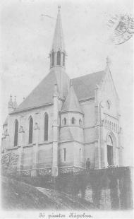 Jó Pásztor kápolna - egy régi képeslapon
