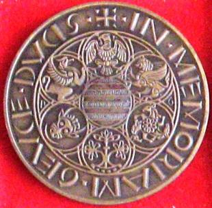 IN MEMORIAM  GEUCE DUCIS  Bronz 1978