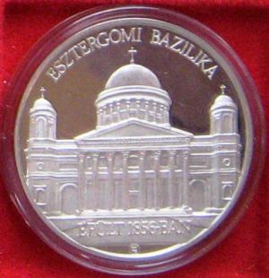 ESZTERGOMI BAZILIKA ÉPÜLT 1856-ban  2000. Ag előlap