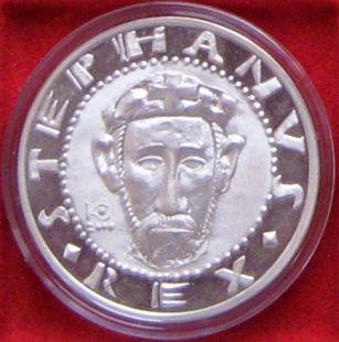 STEPHANUS REX MILLENIUM 2000. KALOCSA  Ag  előlap
